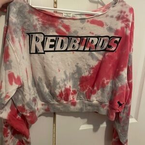 PINK TYE DYE CROPPED SWEATER 🐕!!